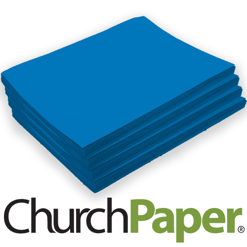 Sunworks Blue Construction Paper (25 Packs Per Case) [7407]